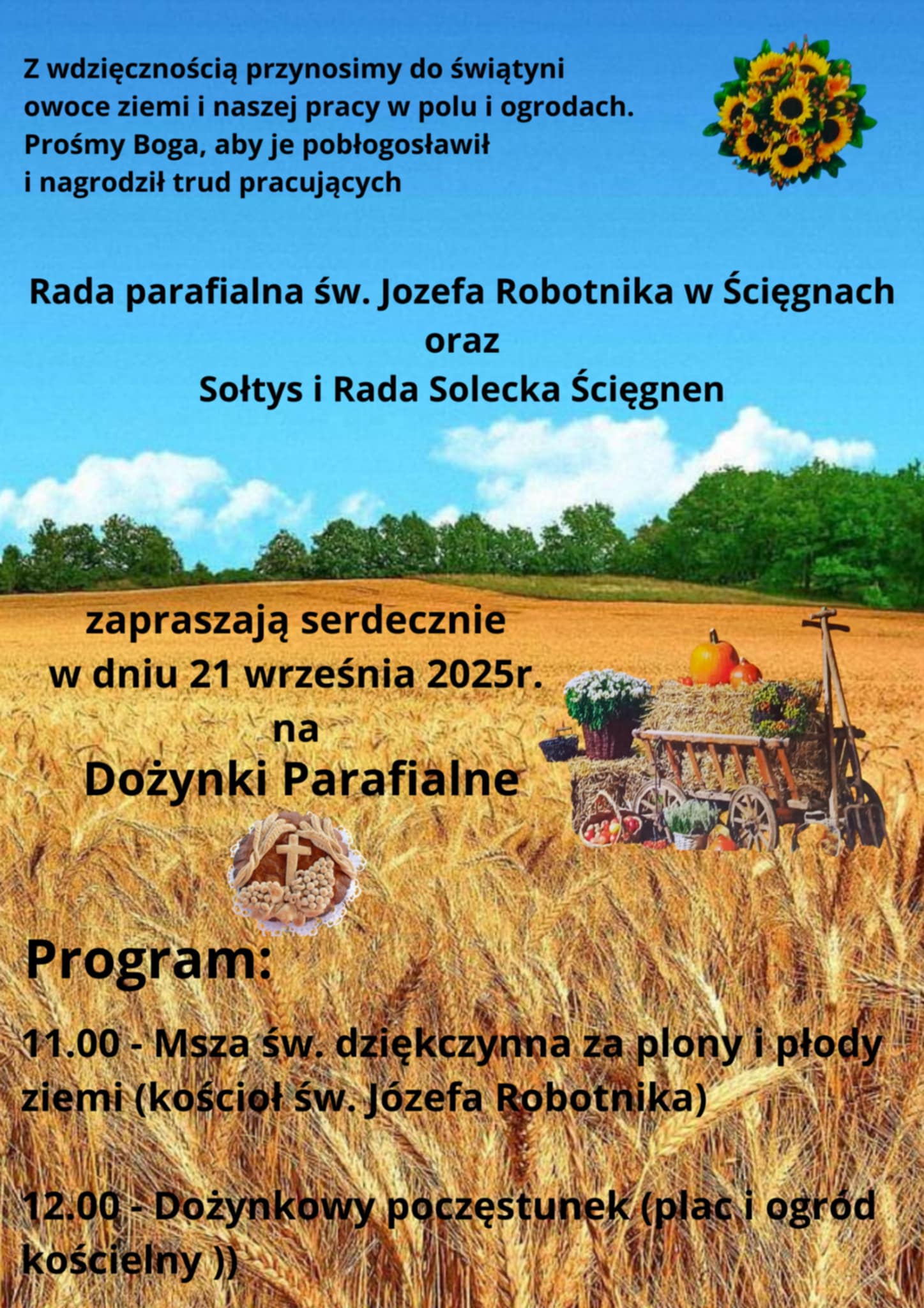 Dożynki Ścięgny