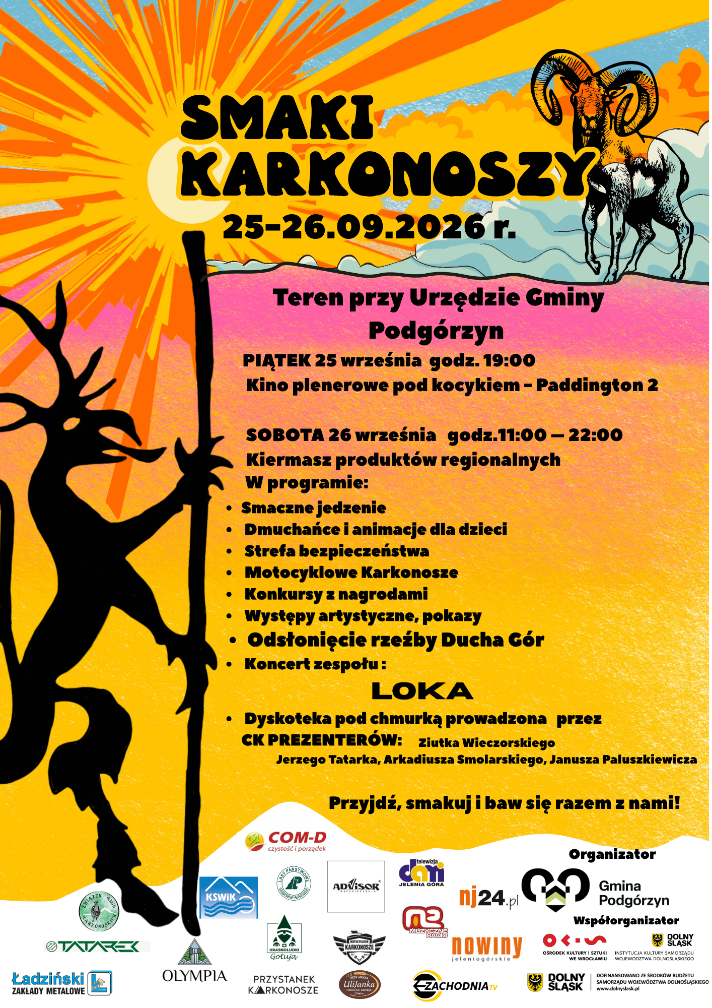 Smaki Karkonoszy 2026 – dwa dni smaków, muzyki i wspólnego świętowania