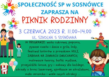 Piknik Rodzinny w Sosnówce