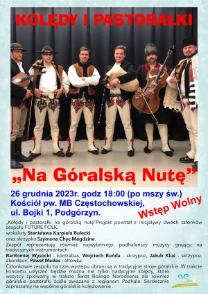 Kolędy i pastorałki na góralską nutę